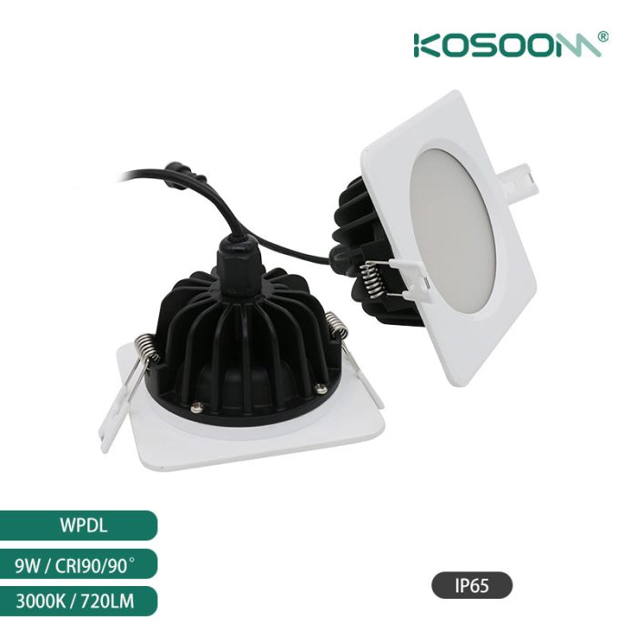 Downlights regulables Foco LED moderno Iluminación COB empotrada para supermercado WPDL kosoom-Downlight LED-Estándar Downlights