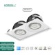 C0409 Comprar al por mayor 20W*2 3000K 3300LM LED Downlights CSL004-A KOSOOM-Downlight LED-Estándar Downlights