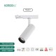 Foco de Carril Blanco Iluminación LED en Riel Spotlight 30W 4000K T1202B 2390LM TRL012- Kosoom-Focos de Carril