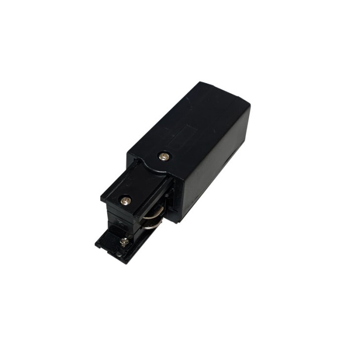 Conector de Alimentación Cuadrado de Cuatro Hilos Izquierdo Negro para Foco de Carril LED TRA001-AA01SN Kosoom-Accesorios