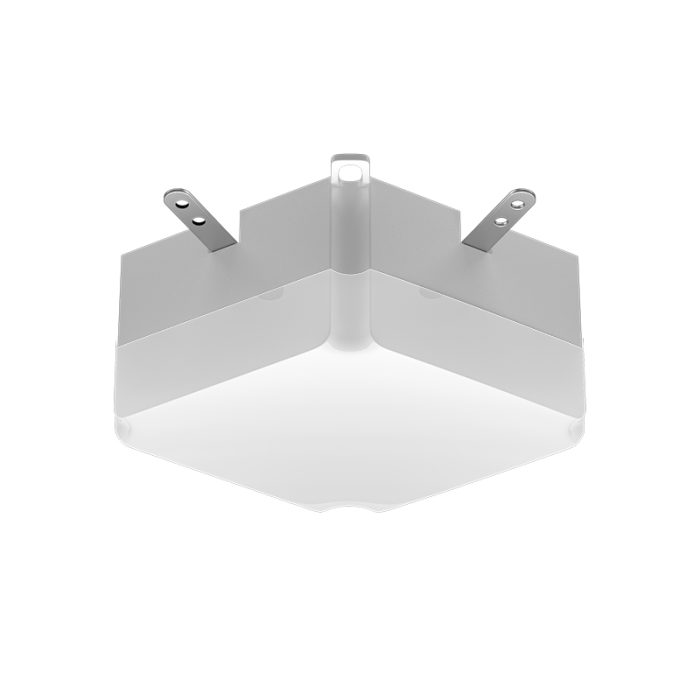 Blanco Módulo de Conexión de Diamante L0305B para Lámpara Lineal LED MLL003-A 4W 3000K 365LM -Kosoom-Lámpara Lineal LED--L0305B