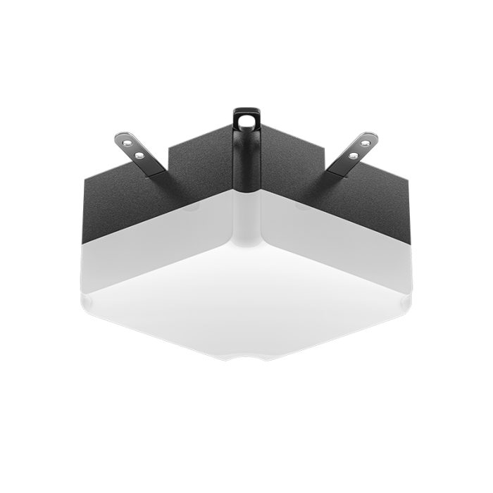 Módulo de Conexión de Diamante L0305N Negro para Lámpara Lineal LED MLL003-A 4W 3000K 320LM -Kosoom-Lámpara Lineal LED--L0305N