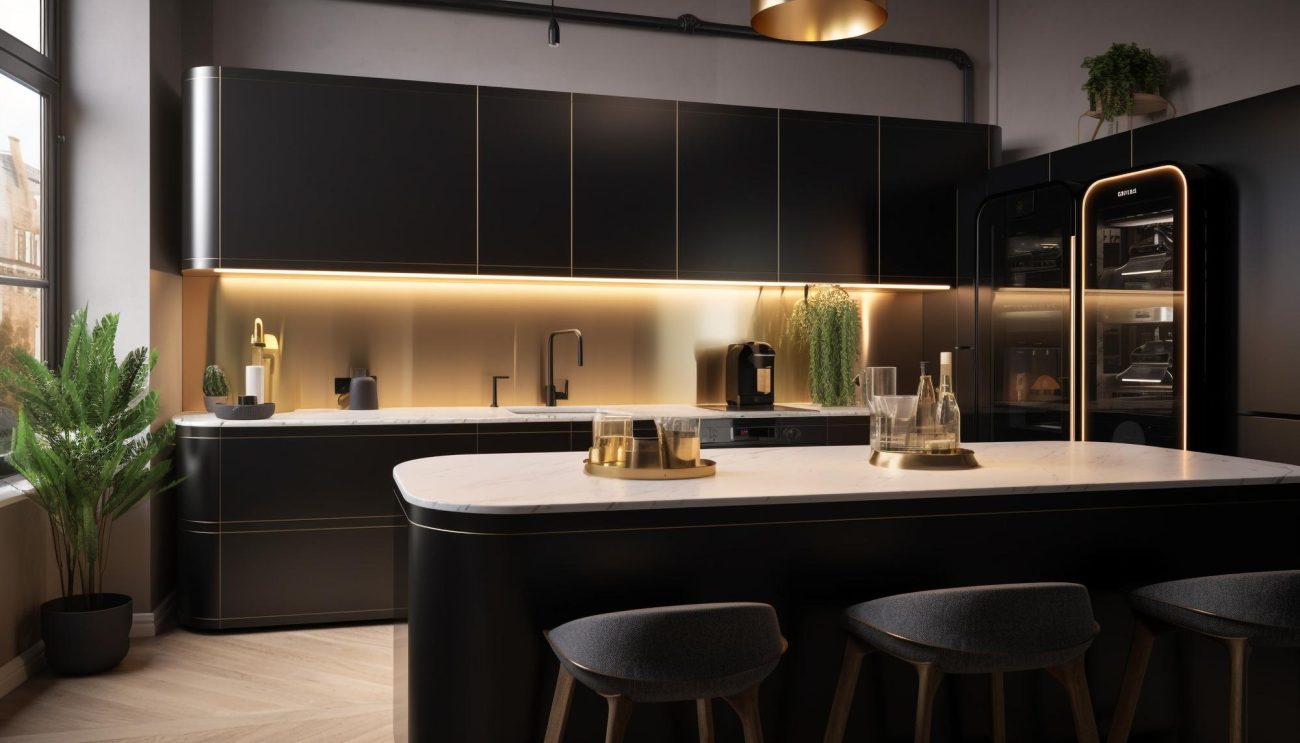 tiras LED cocina